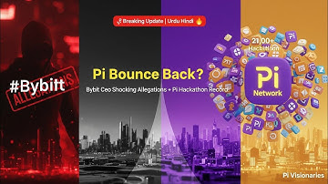 👉Bybit CEO vs Pi Hackathon — 🎊 Pi Coin Ka Bounce Back? | Pi Visionaries 