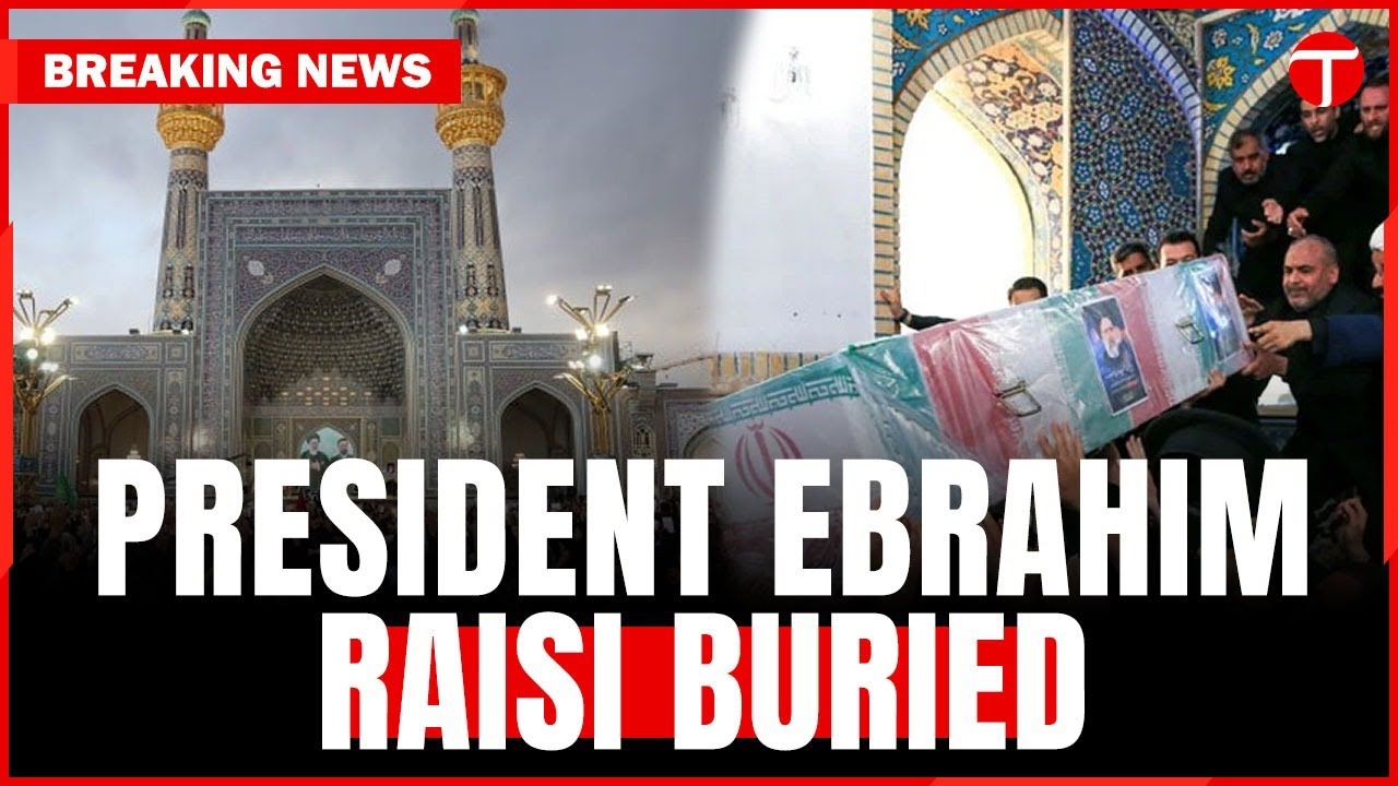 Thousands Mourn Late Iranian President Raisi in Mashhad | Breaking News