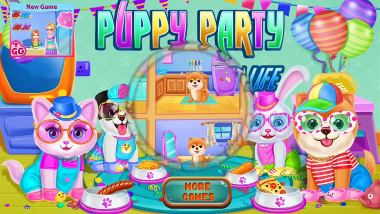 Puppy Party 🐶 Secret Pet Life Day Care Game YouTube