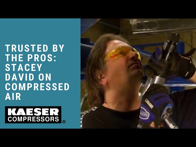 Trusted by the Pros: Stacey David on Compressed Air | Kaeser Compressors