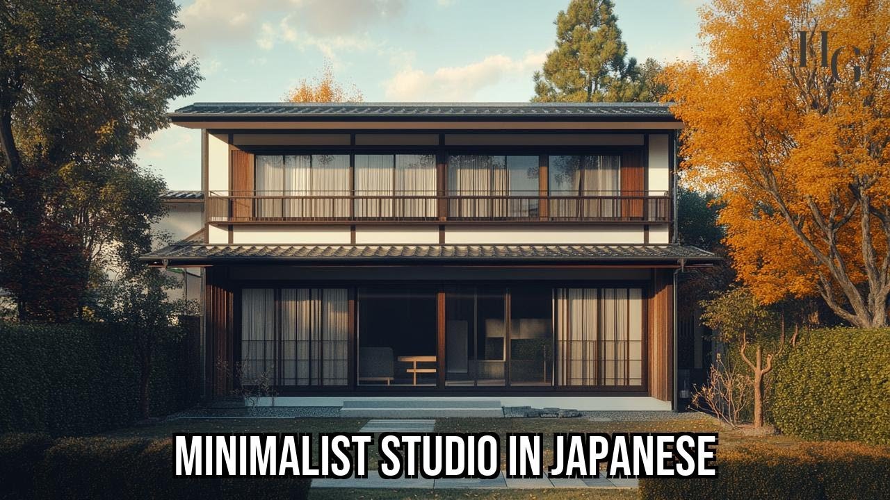 Minimalist Studio in Japanese With a focus on open lightfilled spaces Architecture and Interior