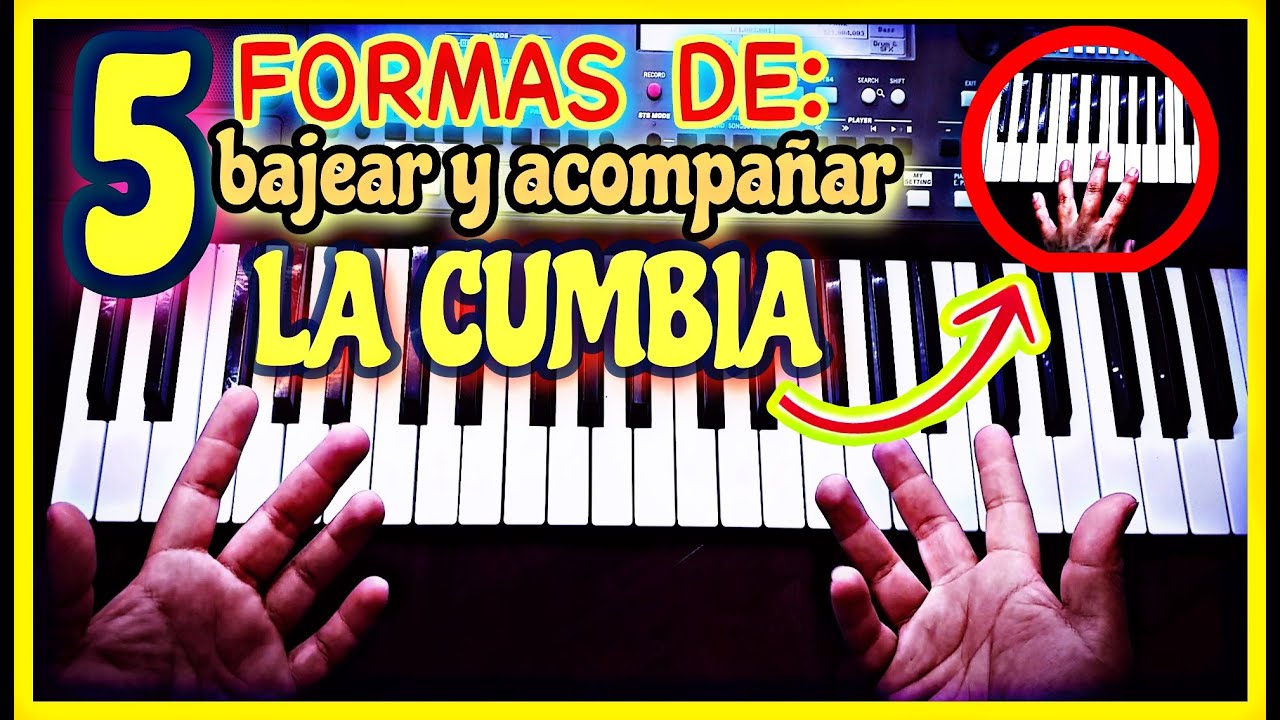 APRENDE A TOCAR CUMBIA EN EL TECLADO FACIL