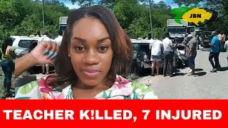 Teacher K!lled In Two-vehicle Crash In St Elizabeth\/JBNN
