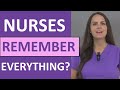 Do Nurses Remember Everything They Learned in Nursing School?