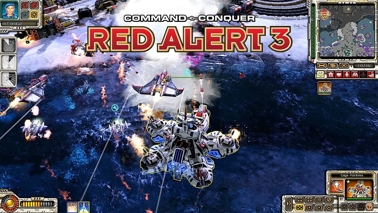 Red Alert 3 New Dawn MOD Rising Sun Gameplay | Giga Fortress still the ...