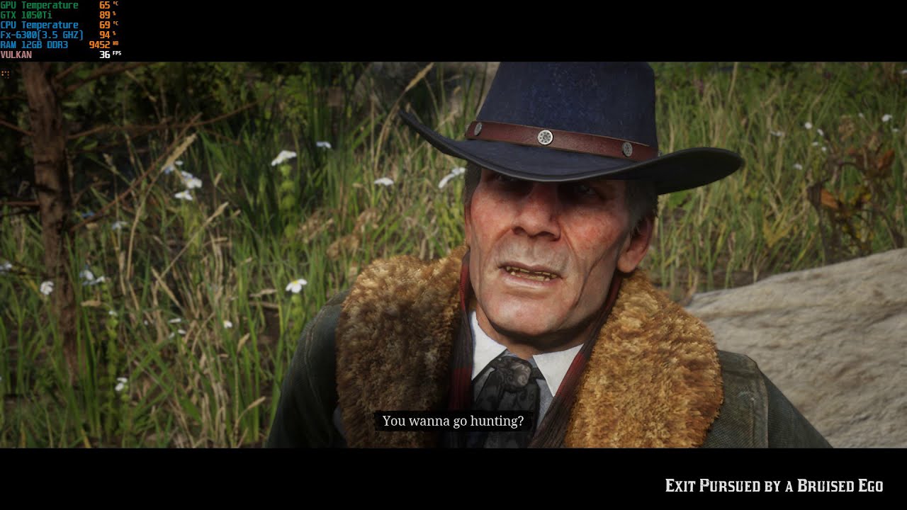 Red Dead Redemption 2 GTX 1050 Ti + FX6300 Best Visuals + Stable