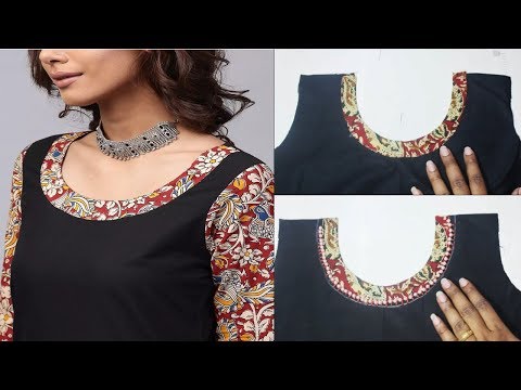 75 Most Creative & Easy to Stitch Mirror Neck Design Collection |  Embroidery designs fashion, Kurti embroidery design, Blouse tops designs