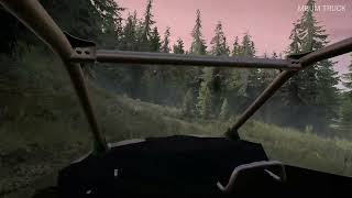 Snowrunner - Frog's SXS All Terrain Vehicle Driving Through The Swamp | Mbum Truck