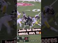 Gamblers' Justin Hall scores UNREAL USFL touchdown 🔥🔥👀 #shorts #USFL #HoustonGamblers