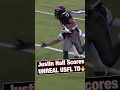 Gamblers' Justin Hall scores UNREAL USFL touchdown 🔥🔥👀 #shorts #USFL #HoustonGamblers