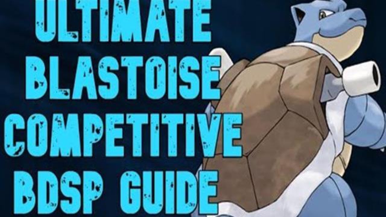 Kategori enestående Disse How To Use Blastoise💦 VGC Competitive Blastoise Moveset Guide for Pokemon  BDSP - YouTube