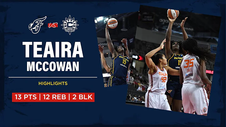 Teaira McCowan Highlights (13 PTS, 12 REB) - India...