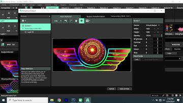 How to make png design in photoshop and mapp in Resolume Arena