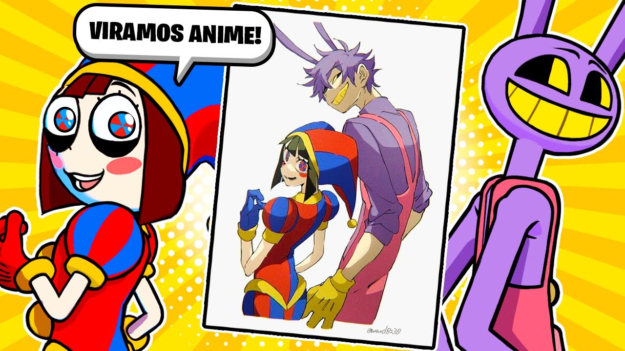 Pomni e Jax REAGEM ao MULTIVERSO do Circo Digital