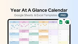 Year at a Glance Pro How To Use Video Tutorial