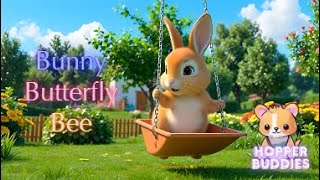 Hop, Buzz, Fly Fun Garden Song For Kids Sing Along
