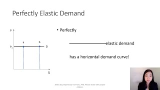 perfectly elastic and perfectly inelastic demand