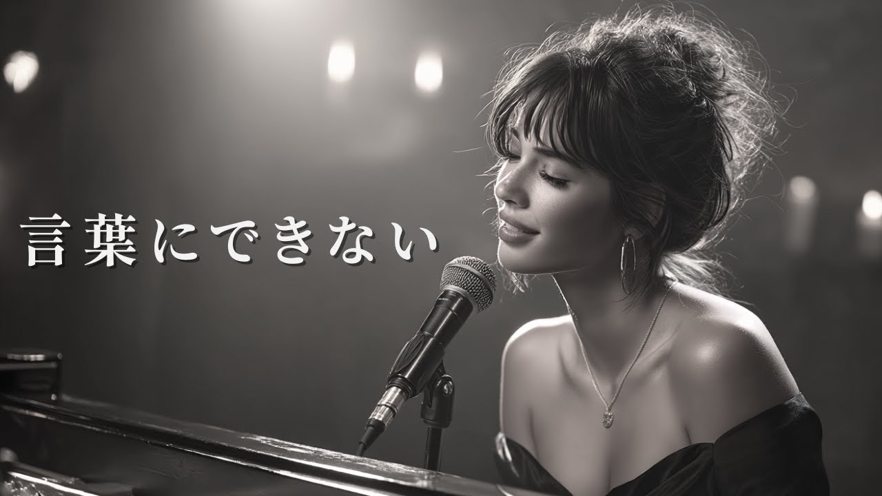 言葉にできない – 小田和正 | Whisper & Soft Piano Ballad | 女性ボーカル（日本語カバー）