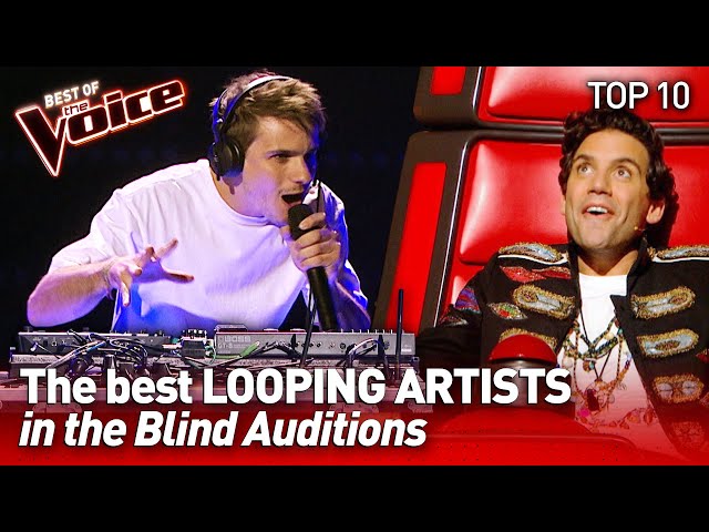 TOP 10 | Incredible LIVE LOOPING ARTISTS in The Voice class=