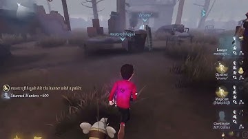 Terrain Master bullies Hell Ember (hit 6 times!) - Identity V gameplay