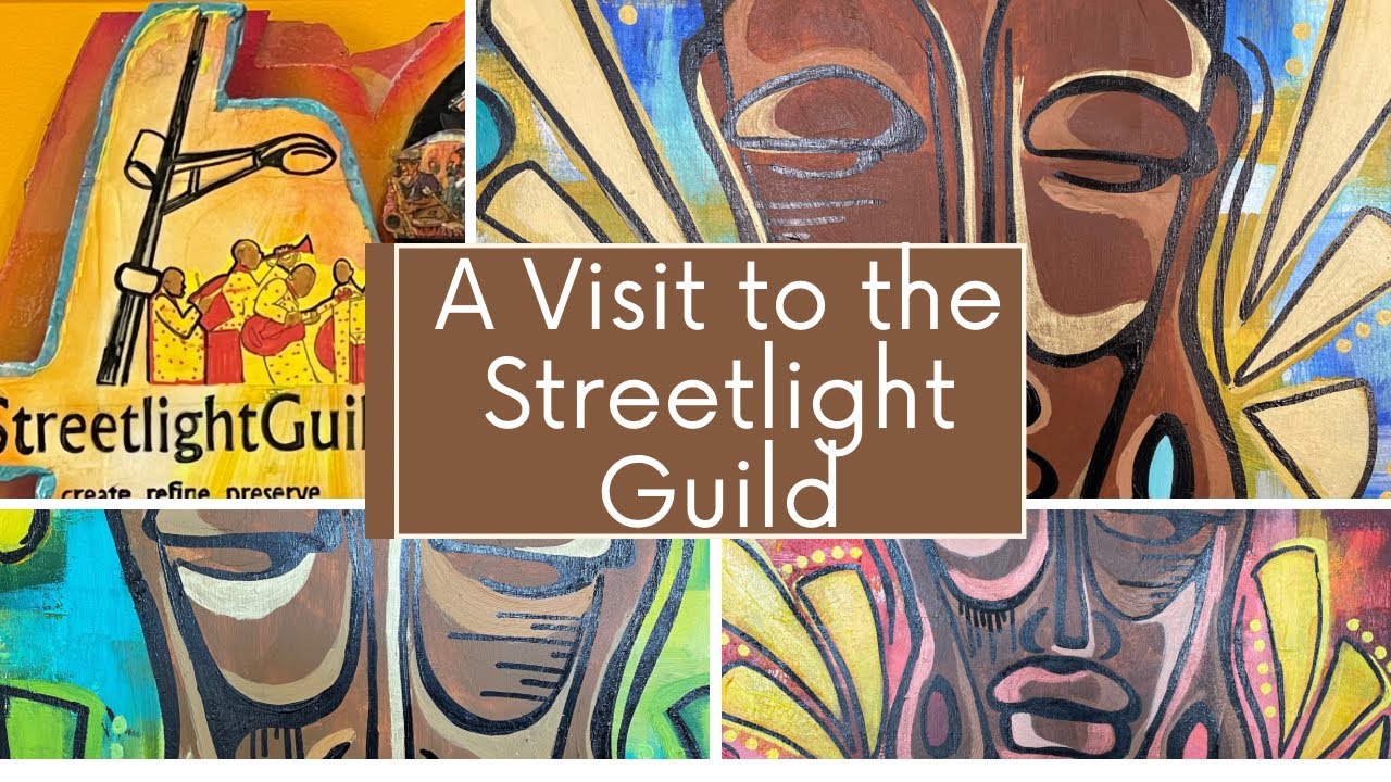 Black History series Streetlight Guild Featuring the art of Ada Obinna