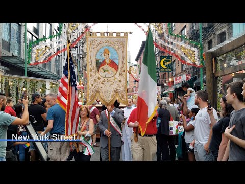 Video: Festival San Gennaro v Neapoli