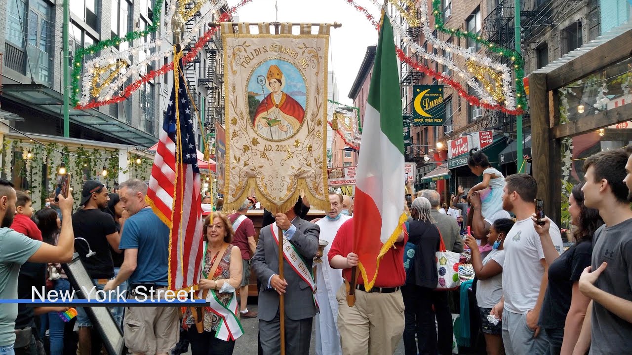 The Feast Of San Gennaro Returns NYC September 16th 2021 YouTube