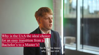 Easily Progressing from a Bachelor's to a Master's: Why Choose UvA Economics and Business?