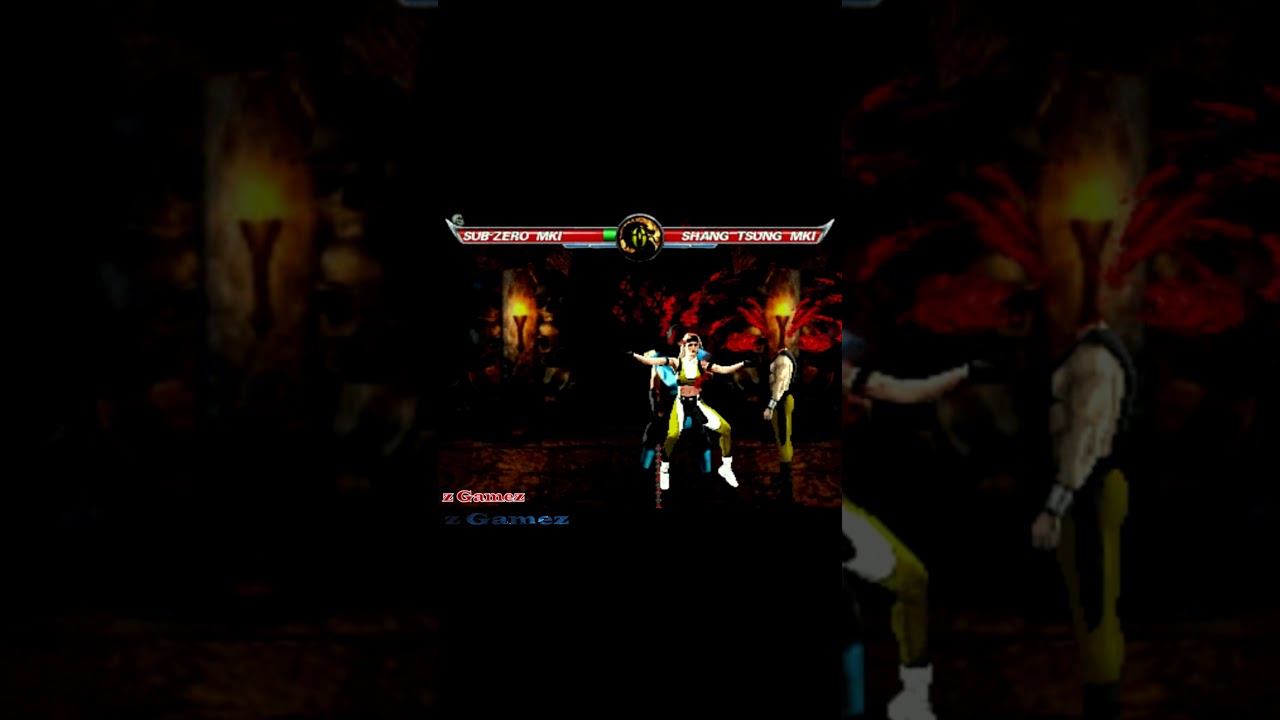 MK Mugen project 4.8.1 - Sub-zero MKI vs Shang Tsung MKI  + glitched fatality #3 - Мортал Комбат