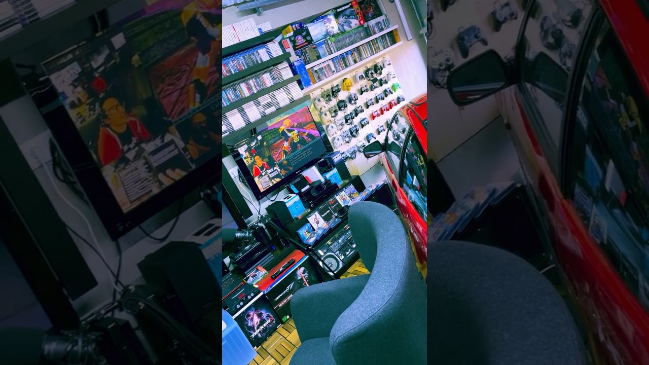 Videoherné retro garážové štúdio (Gaming garage room 02) PS1 PSX unboxing & gameplay SK CZ streaming