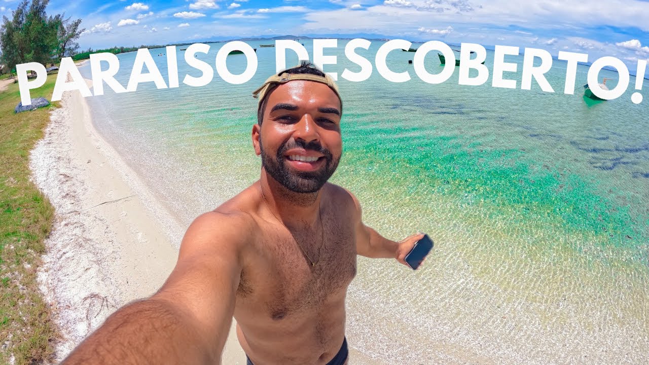 Arraial do Cabo RJ - Praia dos Caiçaras BANDEIRA AZUL