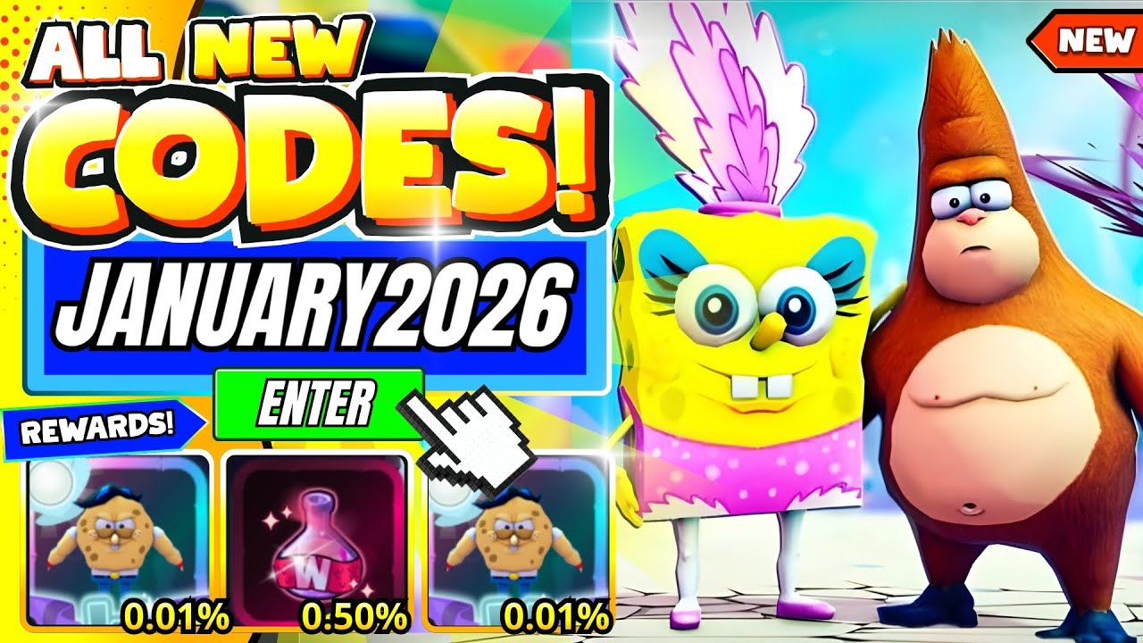 ALL NEW CODES SPONGEBOB TOWER DEFENSE ROBLOX January 2026 Update 