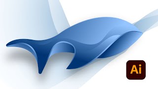 How To Create Whale Logo In Adobe Illustrator