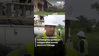 ComEd gives update on restoring power after severe storms