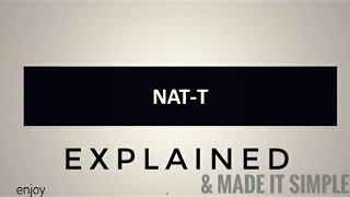 NAT T ipsec points added with notes and presentation