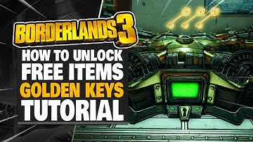 Borderlands 3 - How to get 8 FREE GOLDEN KEYS! (Sanctuary Chest) | Tutorial