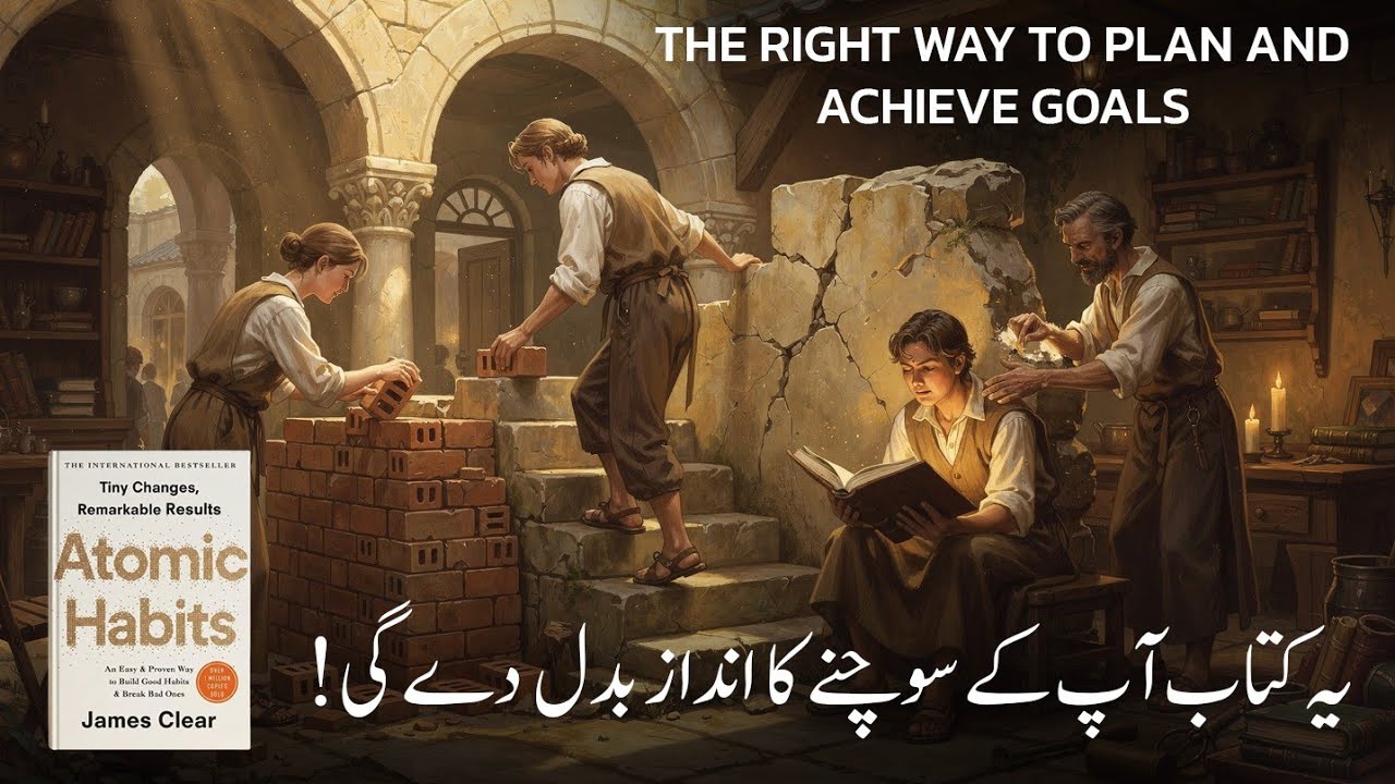 Atomic Habits By James Clear | Audiobook | Book Summary in Urdu/Hindi