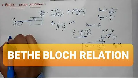 NUCLEAR PHYSICS | Lecture 6 | Bethe Bloch Relation