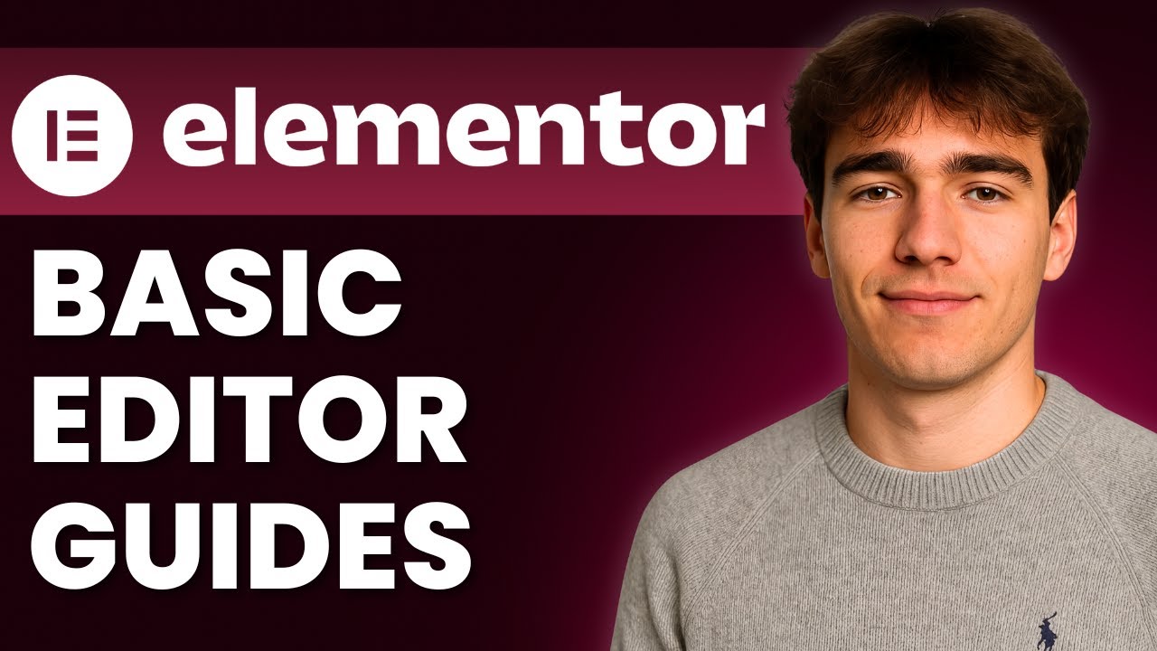How To Use Elementor Editor Basics (Tutorial 2026) - YouTube