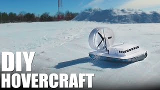 What can you do with some waterproof foam board and an afternoon of building? Peter and Josh build a giant snowball airplane 