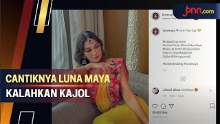 Pakai Baju Khas India, Luna Maya Disebut Lebih Cantik dari Kajol