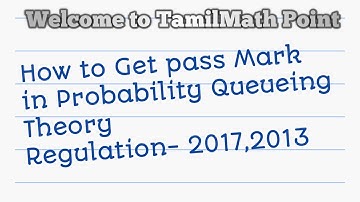 Probability Queueing Theory