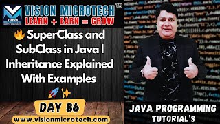 🔥 Superclass and Subclass in Java | Inheritance Explained with Examples 🚀 ✨