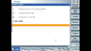 Unterprogramm im Siemens Programmguide