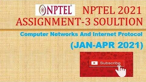 NPTEL JAN 2021  Computer Networks and Internet Protocol Week 3 Assignment Solution #nptel2021
