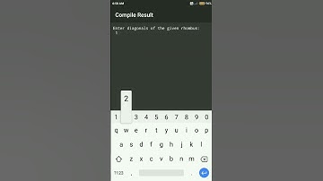 To create a new C program to display Area of Rhombus#coding #viral#viralshort #c program