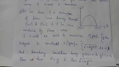 isoperimetric problem : 2