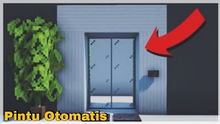 CARA MUDAH MEMBUAT PINTU OTOMATIS DI MINECRAFT