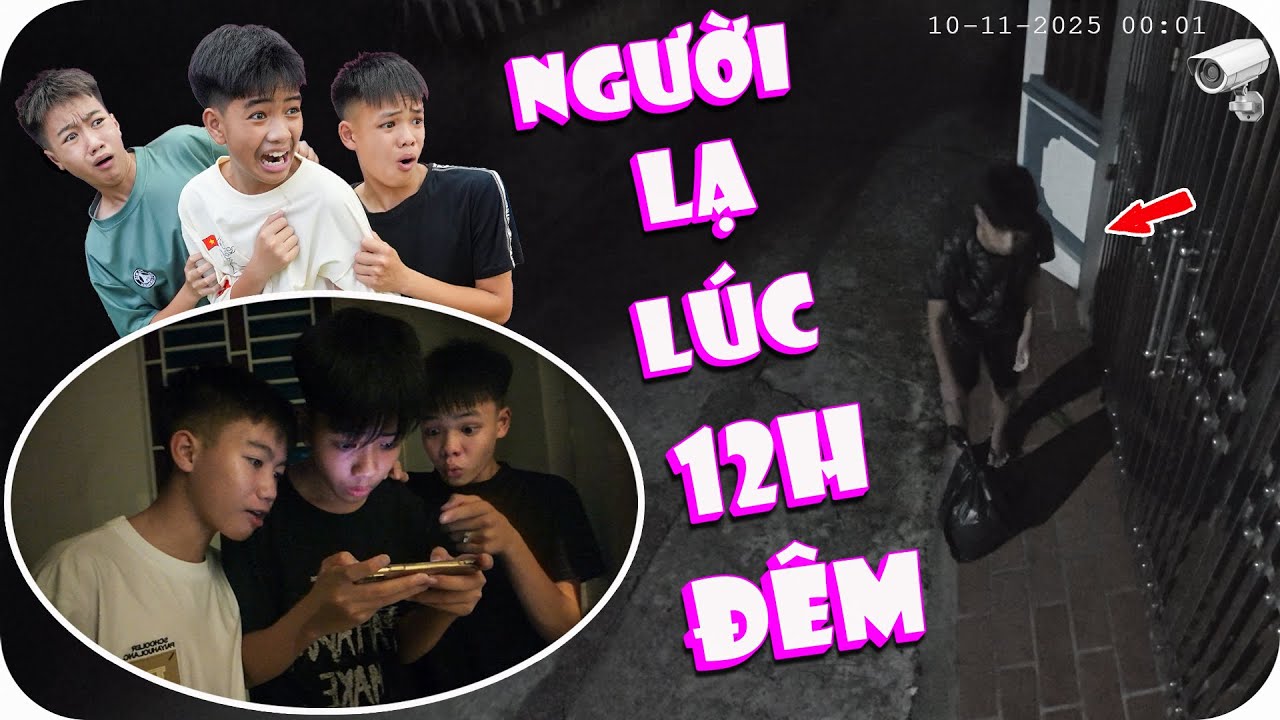 Xuất Hiện Người Lạ Mặt Lúc 12h Đêm Ở Nhà Gia Bảo - Cả Team Rình Bắt | Min Min TV Minh Khoa