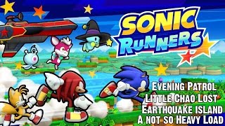 SONIC RUNNERS Mission 1,2,3 Gameplay Walkthrough screenshot 2